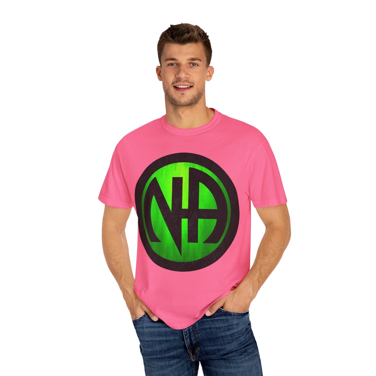 Narcotics Anonymous NA Logo – Green & Black Recovery Symbol Art T-Shirt, Recovery T-Shirt