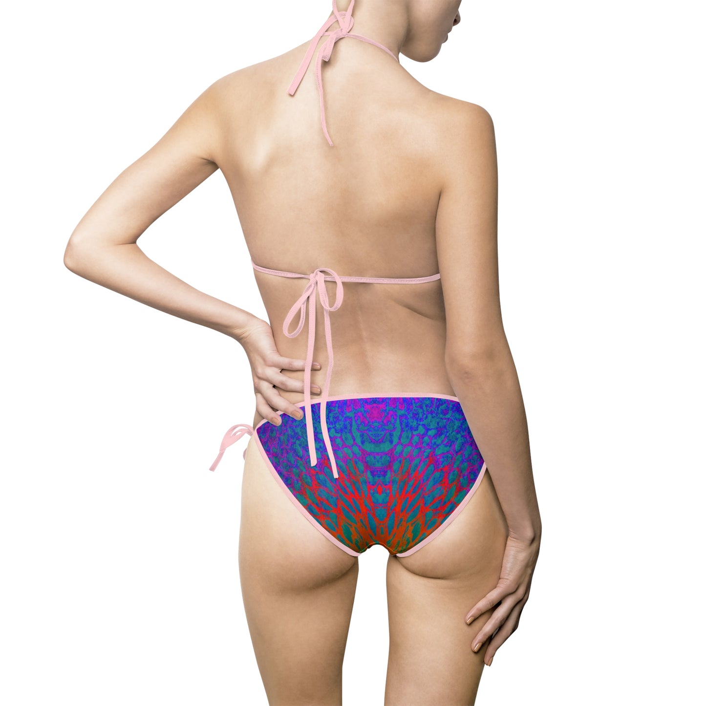 Parrotfish Bikini – Vibrant Coral Reef-Inspired Tropical Swimsuit for Women