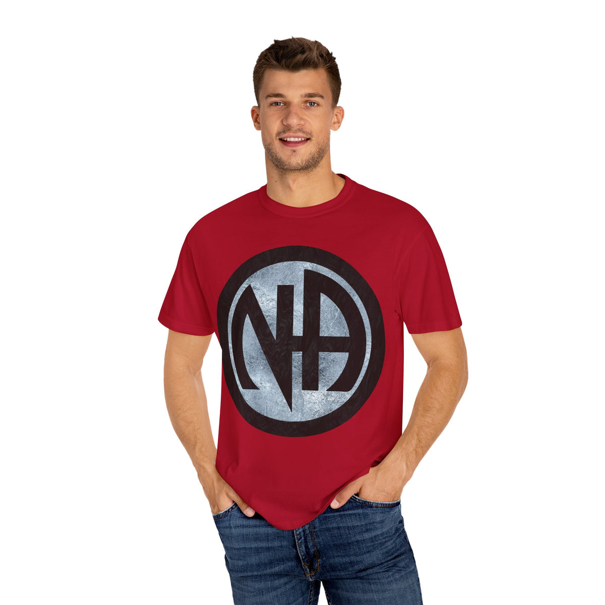 Narcotics Anonymous NA Logo – Green & Black Recovery Symbol Art T-Shirt, Recovery T-Shirt