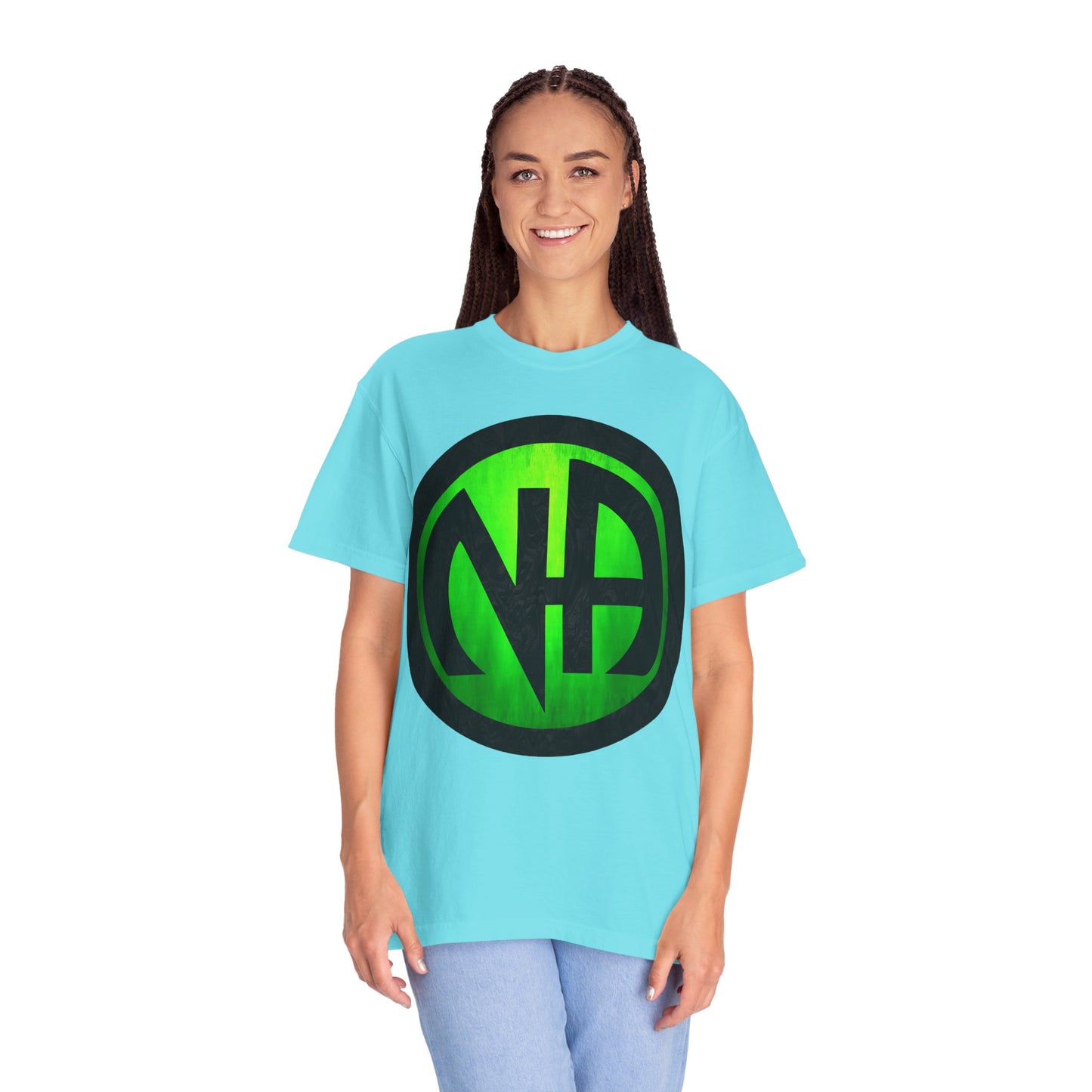 Narcotics Anonymous NA Logo – Green & Black Recovery Symbol Art T-Shirt, Recovery T-Shirt