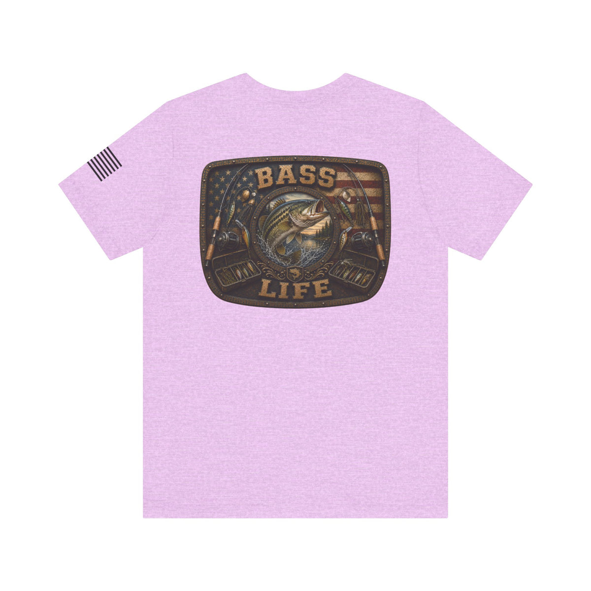 Bass Life Largemouth Bass Fishing T-Shirt – WRAEVN OUTDOORS Angler Tee