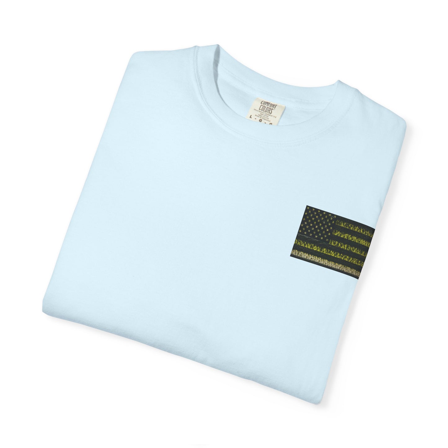 Bass Life T-Shirt — Retro American Flag Bass Fishing Tee