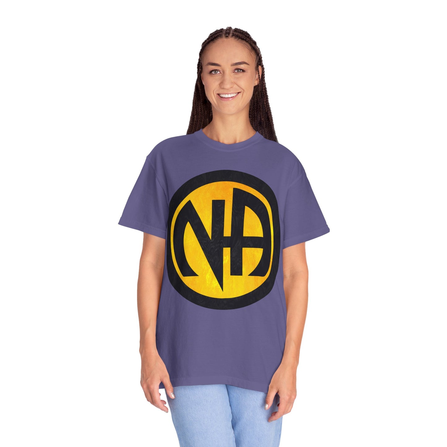 Narcotics Anonymous NA Logo – Yellow & Black Recovery Symbol Art T-Shirt, Recovery T-Shirt