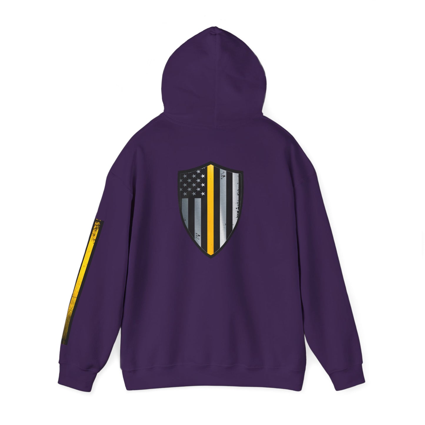 911 Dispatch Thin Yellow Line Hoodie - Dispatcher Support, Police Dispatcher Sweatshirt, Emergency Dispatcher Gift, First