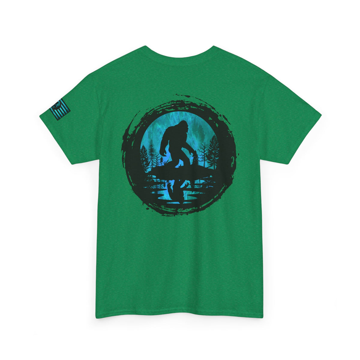 Bigfoot Adventure Unisex Heavy Cotton Tee – Perfect for Outdoorsy Souls, Nature Lovers, Hiking, Camping, Gifts