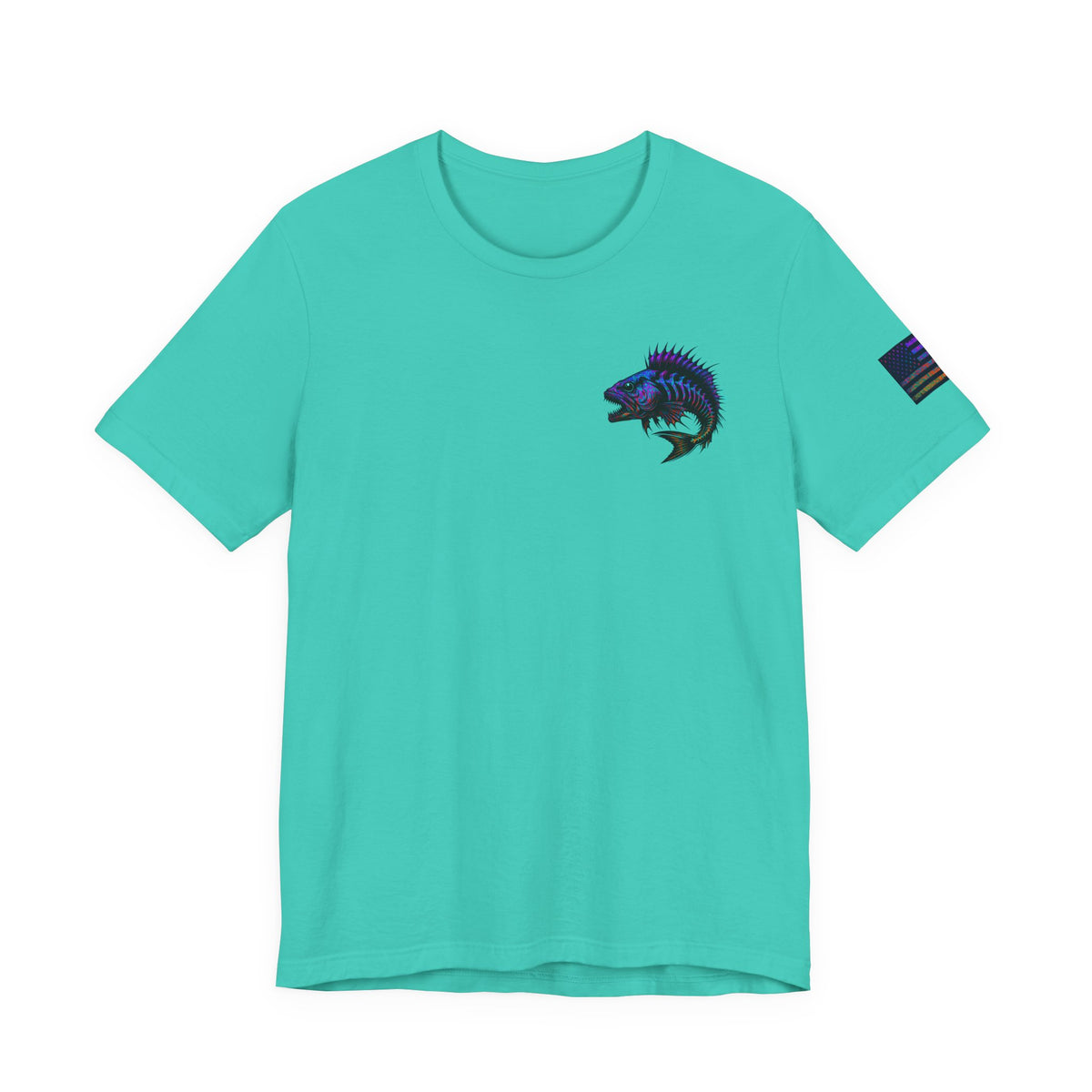 Parrot Fish Unisex Tee, Angler Fishing Shirt, Saltwater Fish Skin Top, Fishing Apparel, Ocean Lover Gift
