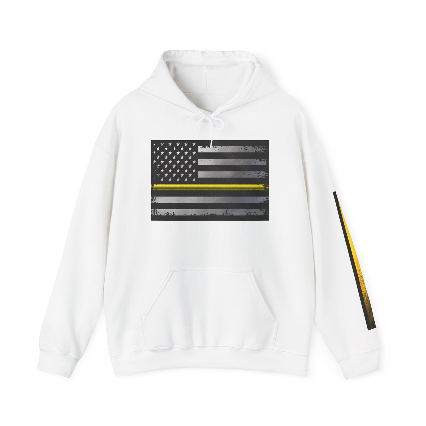 911 Dispatch Thin Yellow Line Hoodie - Dispatcher Support, Police Dispatcher Sweatshirt, Emergency Dispatcher Gift, First