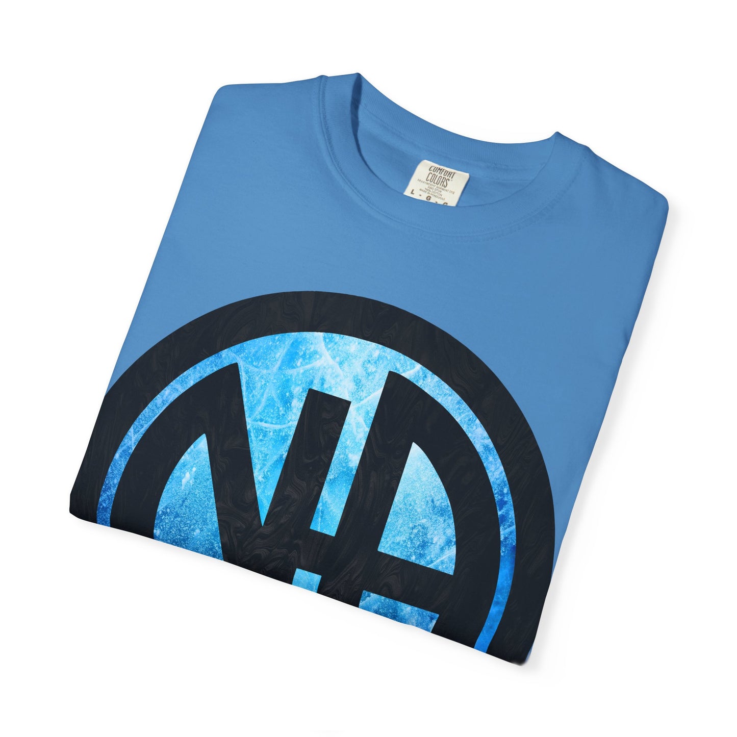 Narcotics Anonymous NA Logo – Blue Ice & Black Recovery Symbol Art T-Shirt, Recovery T-Shirt