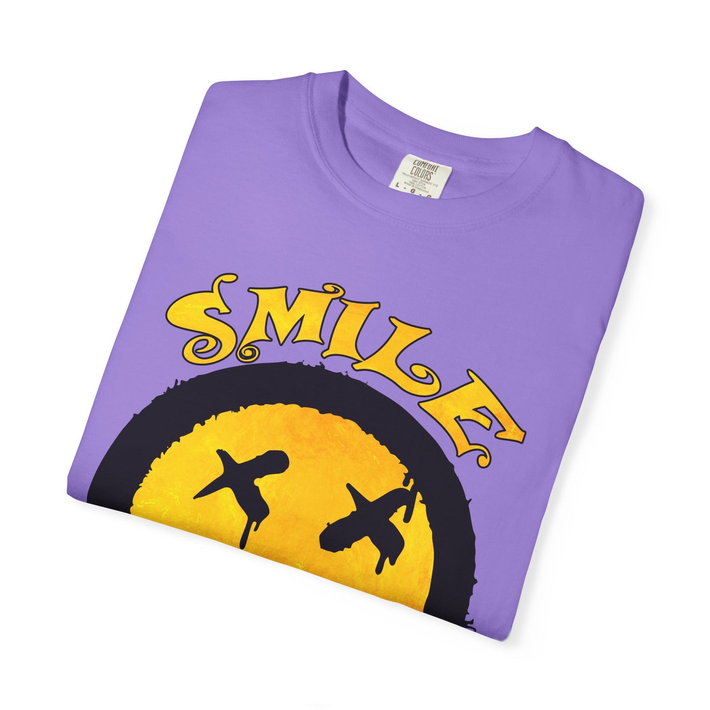 Smiley Face Unisex T-shirt - Embrace Positivity, Casual Wear, Gift for Friends, Mood Lifting Apparel, Fun Graphic Tee