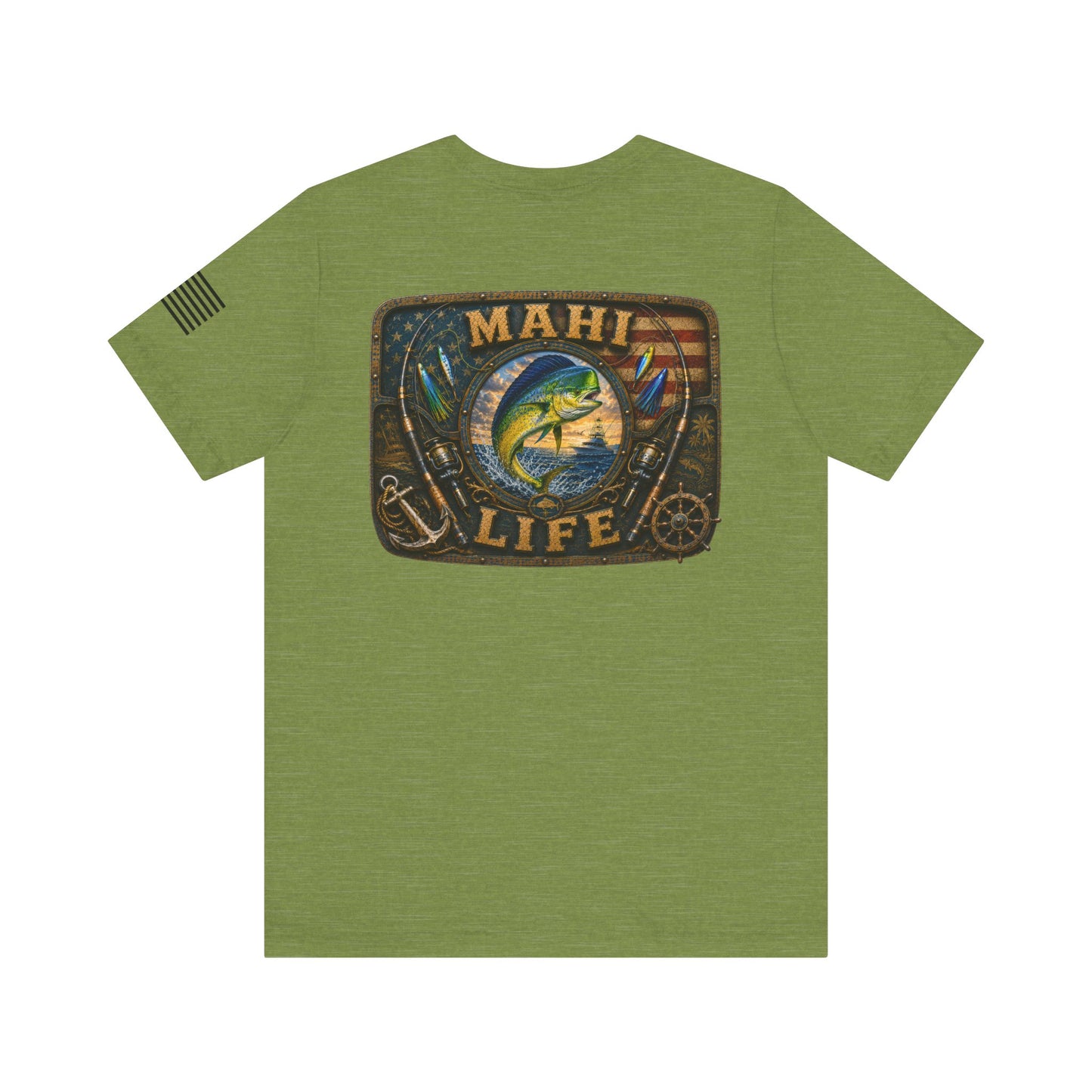 Mahi Life Mahi Mahi Fishing T-Shirt – WRAEVN OUTDOORS Offshore Angler Tee