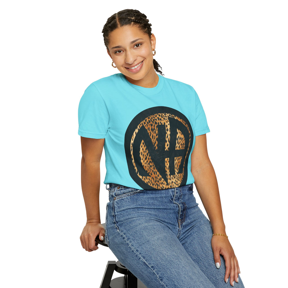 Narcotics Anonymous NA Logo – Leopard Print Recovery Symbol Art T-Shirt, Recovery T-Shirt