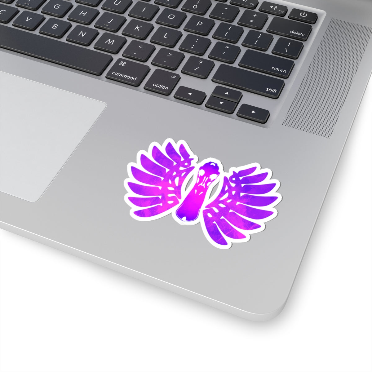 Pink Duck Hunting Badge Patriot kiss-cut stickers