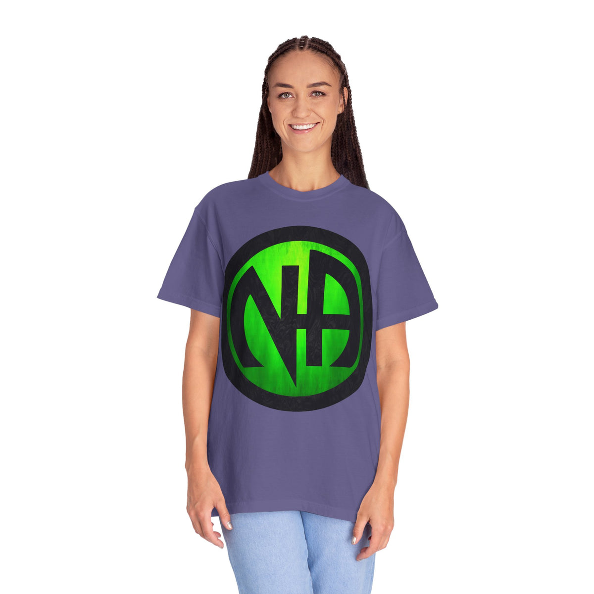 Narcotics Anonymous NA Logo – Green & Black Recovery Symbol Art T-Shirt, Recovery T-Shirt