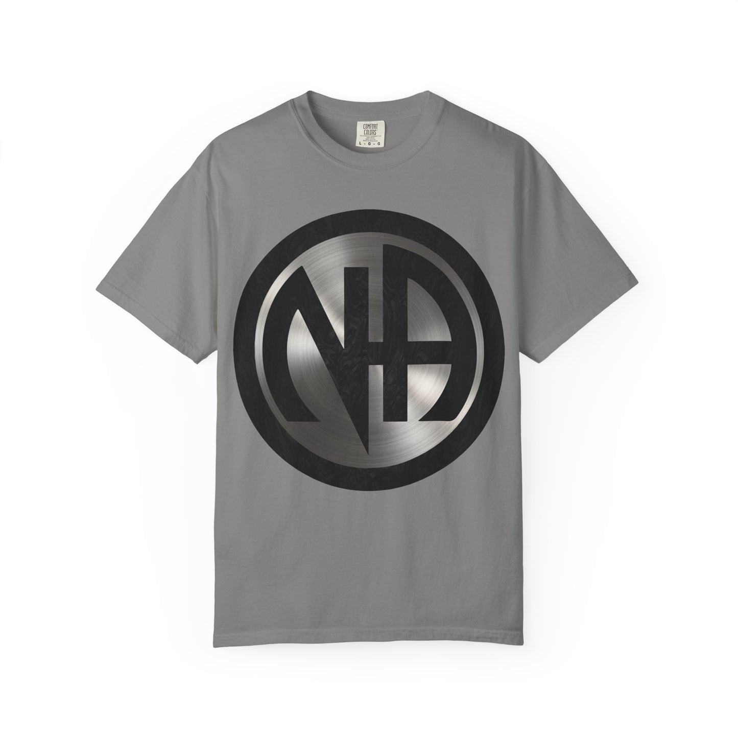 Narcotics Anonymous NA Logo – Metal & Black Recovery Symbol Art T-Shirt, Recovery T-Shirt