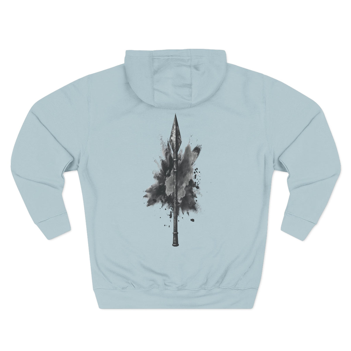 Three-Panel Fleece Hoodie Spartan Warrior