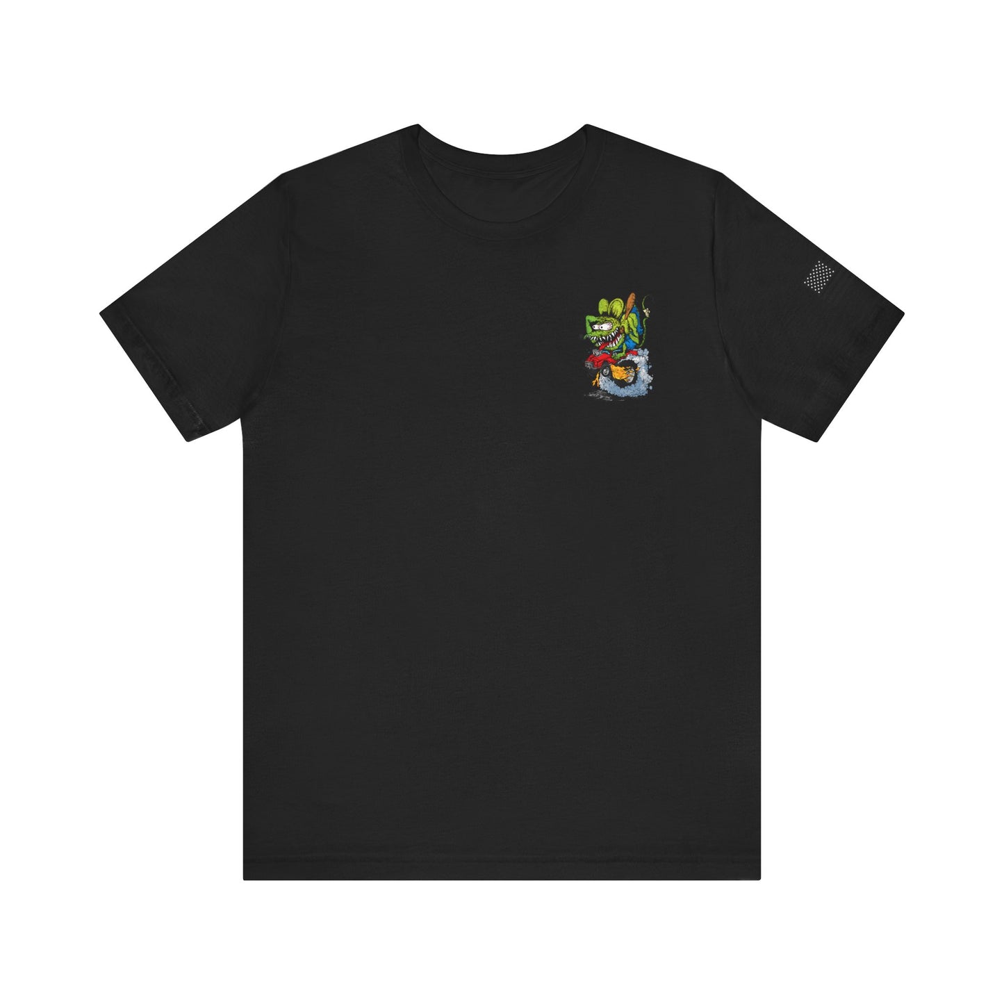 Rat Fink Monster Hot Rod Burnout – Wild Cartoon Drag Racer Tee