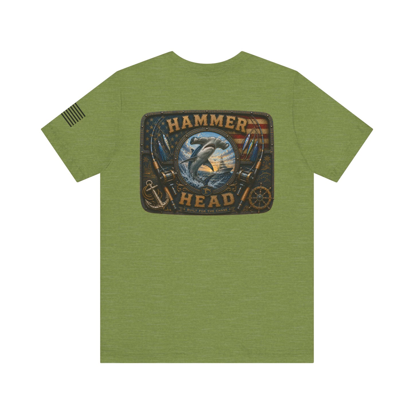 Hammerhead Life Shark Fishing T-Shirt – WRAEVN OUTDOORS Offshore Angler Tee