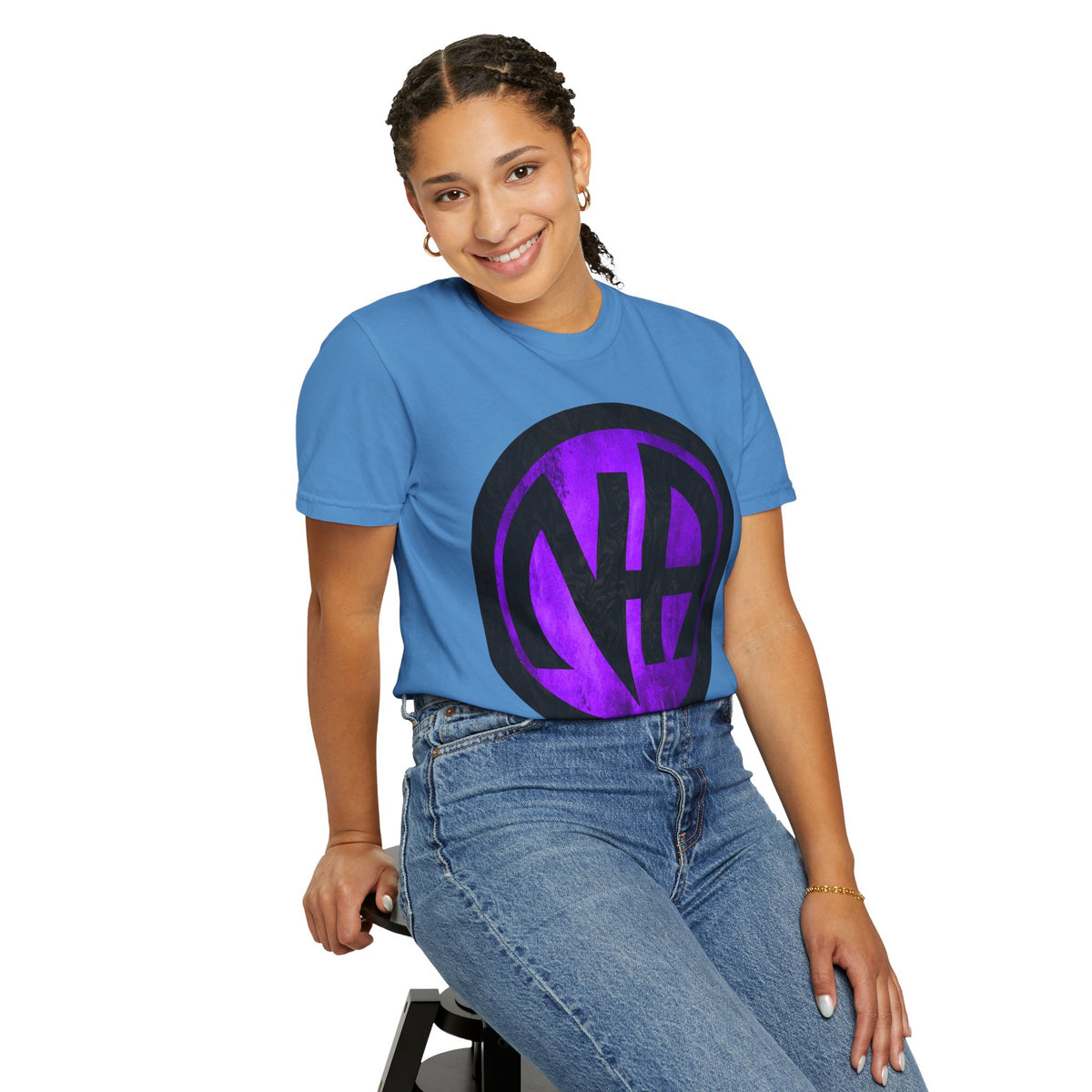 Narcotics Anonymous NA Logo – Purple & Black Recovery Symbol Art T-Shirt, Recovery T-Shirt