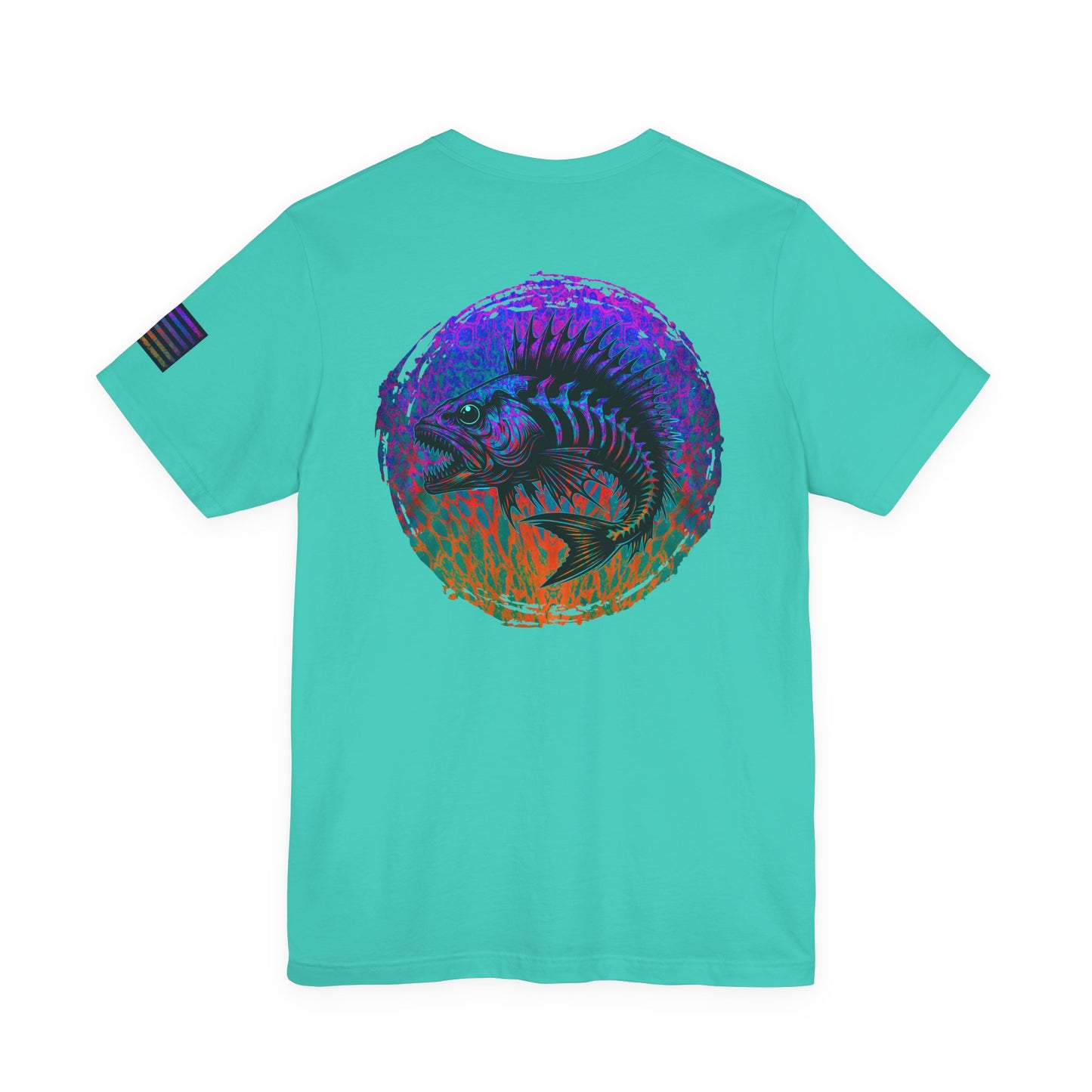 Parrot Fish Unisex Tee, Angler Fishing Shirt, Saltwater Fish Skin Top, Fishing Apparel, Ocean Lover Gift