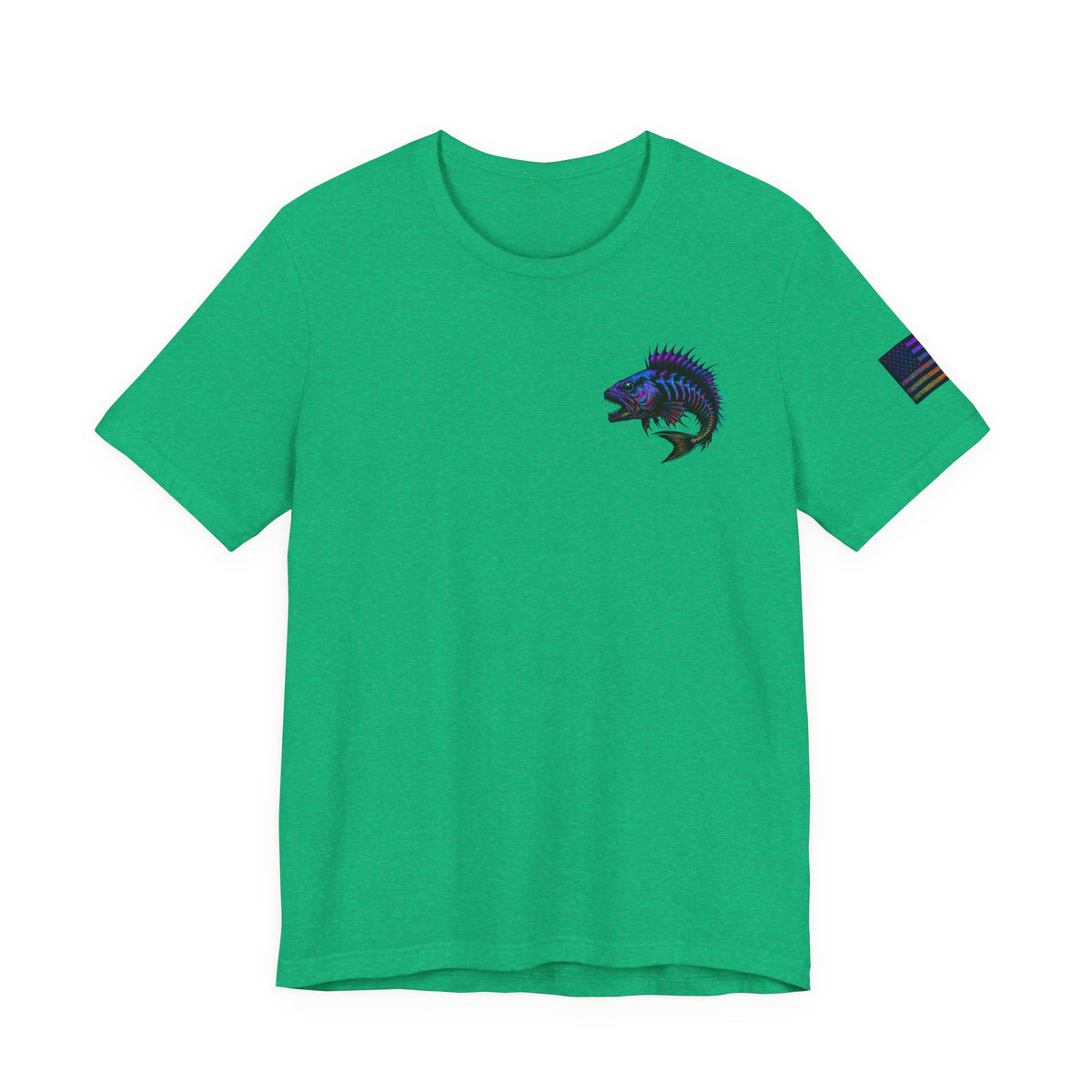 Parrot Fish Unisex Tee, Angler Fishing Shirt, Saltwater Fish Skin Top, Fishing Apparel, Ocean Lover Gift