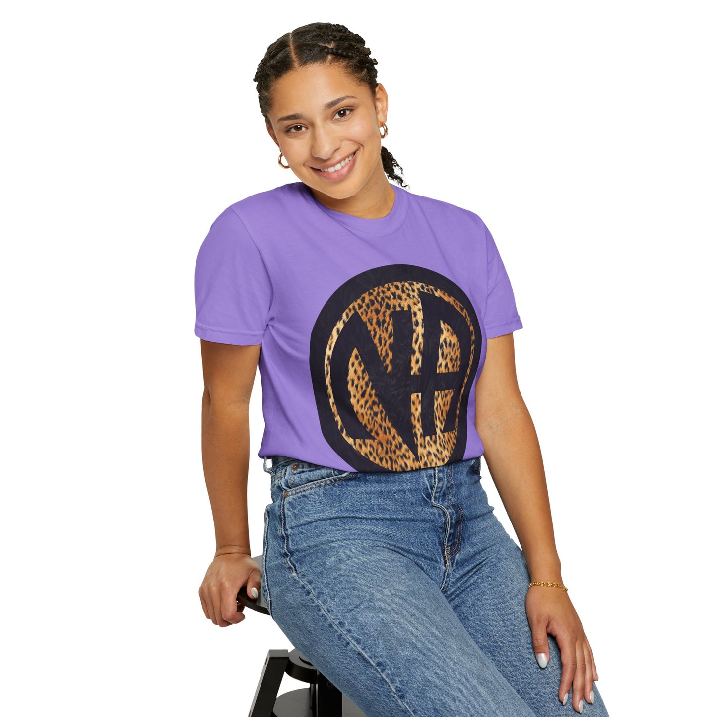 Narcotics Anonymous NA Logo – Leopard Print Recovery Symbol Art T-Shirt, Recovery T-Shirt