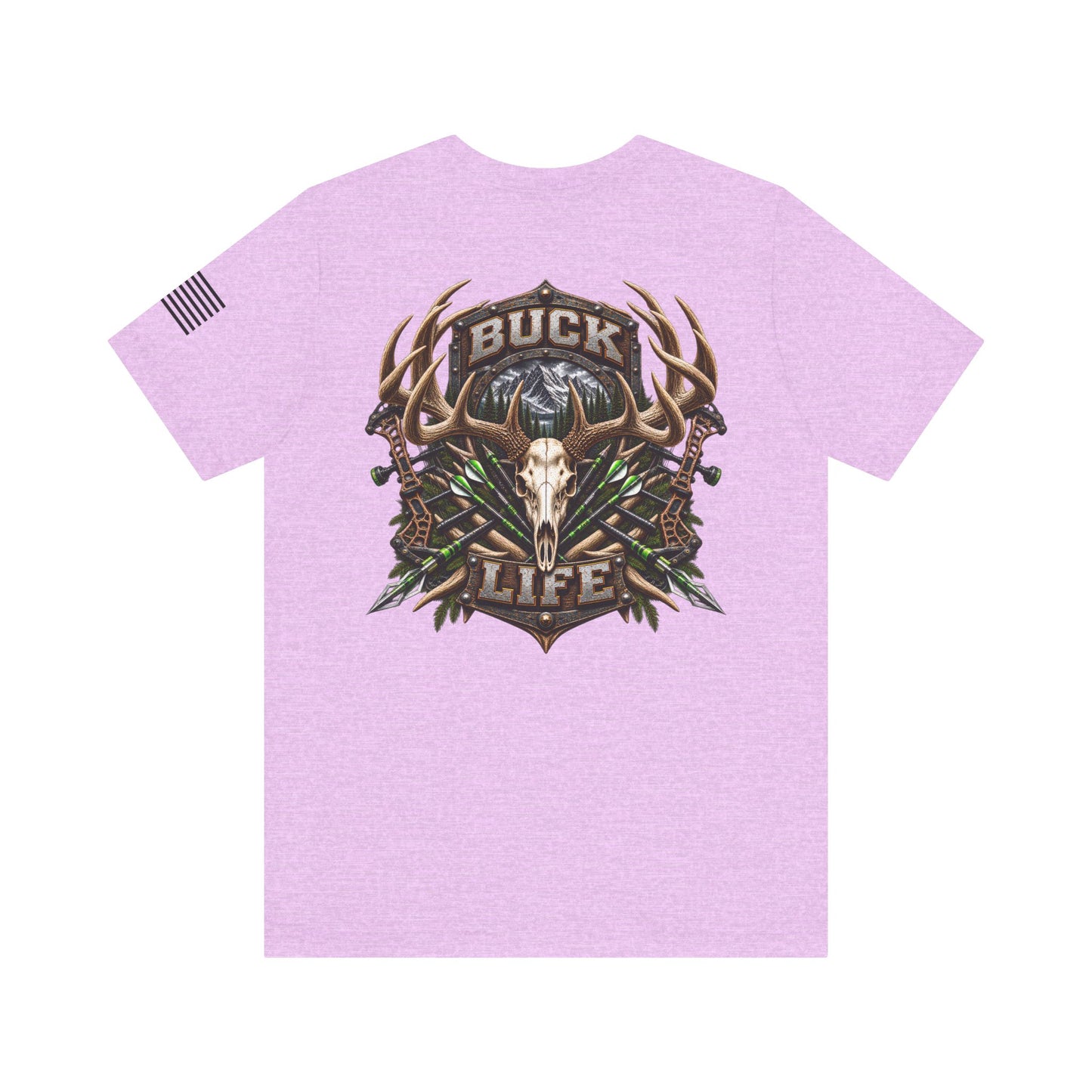 Buck Life Deer Hunting T-Shirt – WRAEVN OUTDOORS Whitetail Hunter Tee