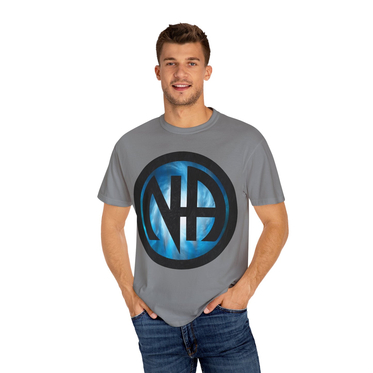 Narcotics Anonymous NA Logo – Cloud & Black Recovery Symbol Art T-Shirt, Recovery T-Shirt