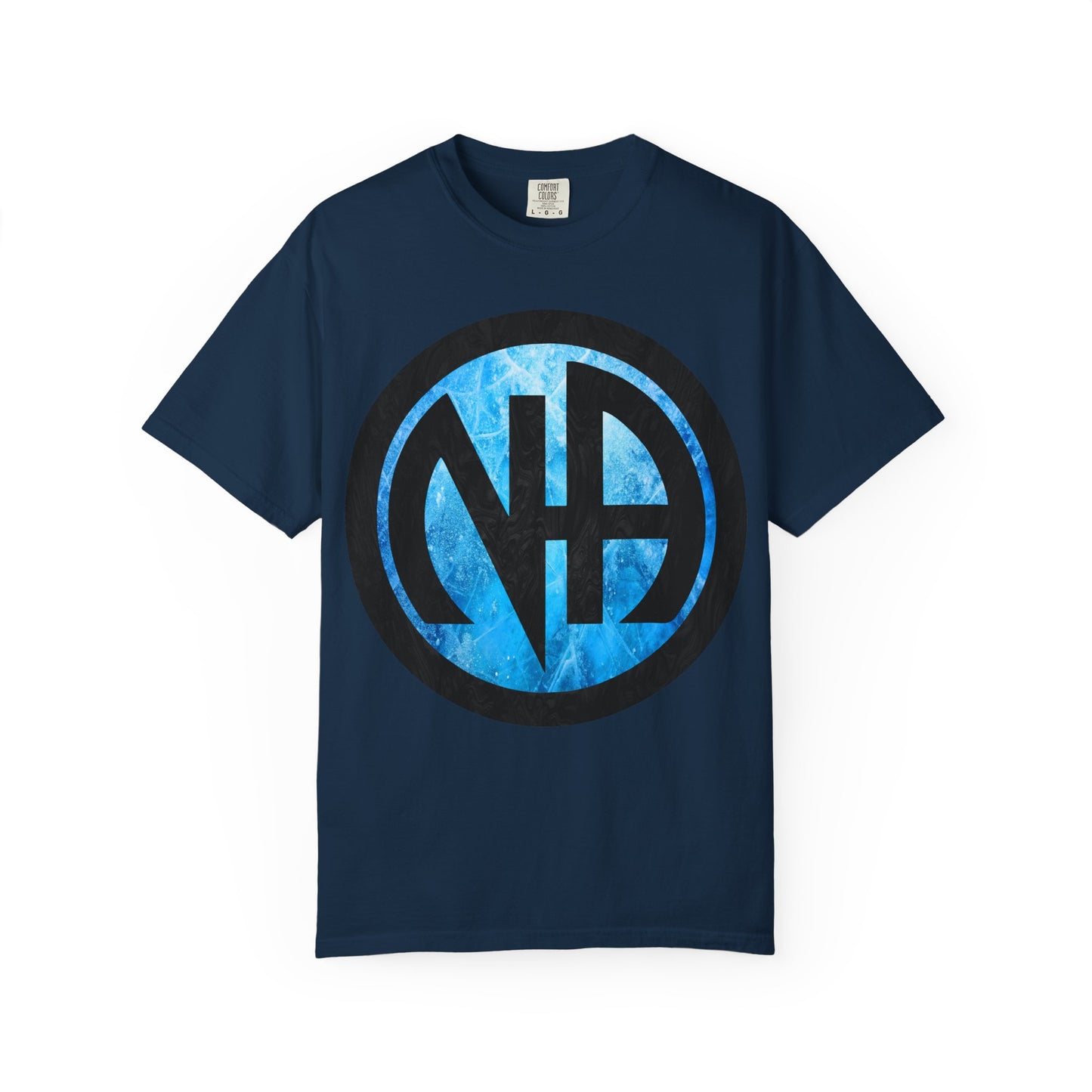 Narcotics Anonymous NA Logo – Blue Ice & Black Recovery Symbol Art T-Shirt, Recovery T-Shirt