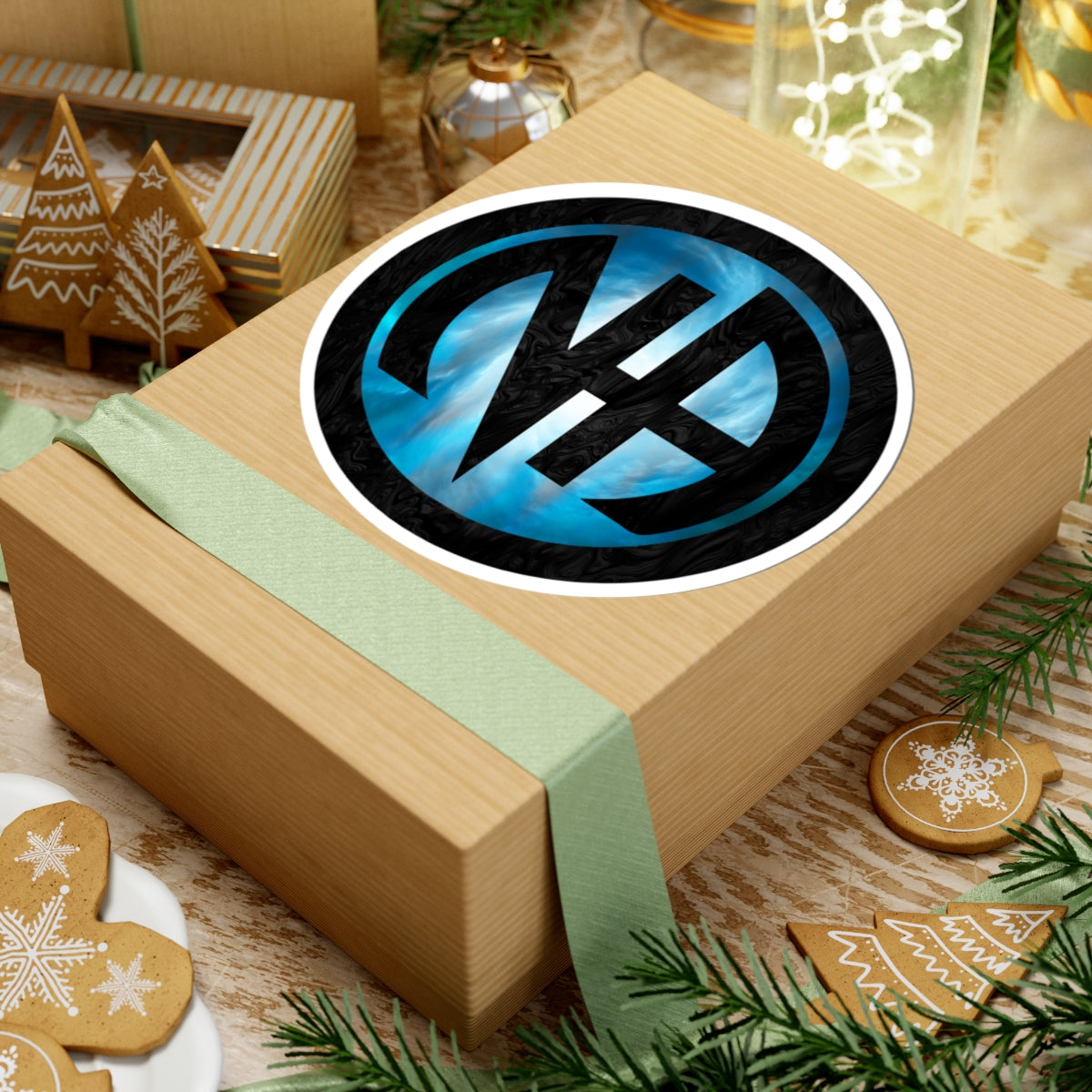 Storm Narcotics Anonymous Symbol Sticker – Bold Recovery Support ArtKiss-Cut Stickers