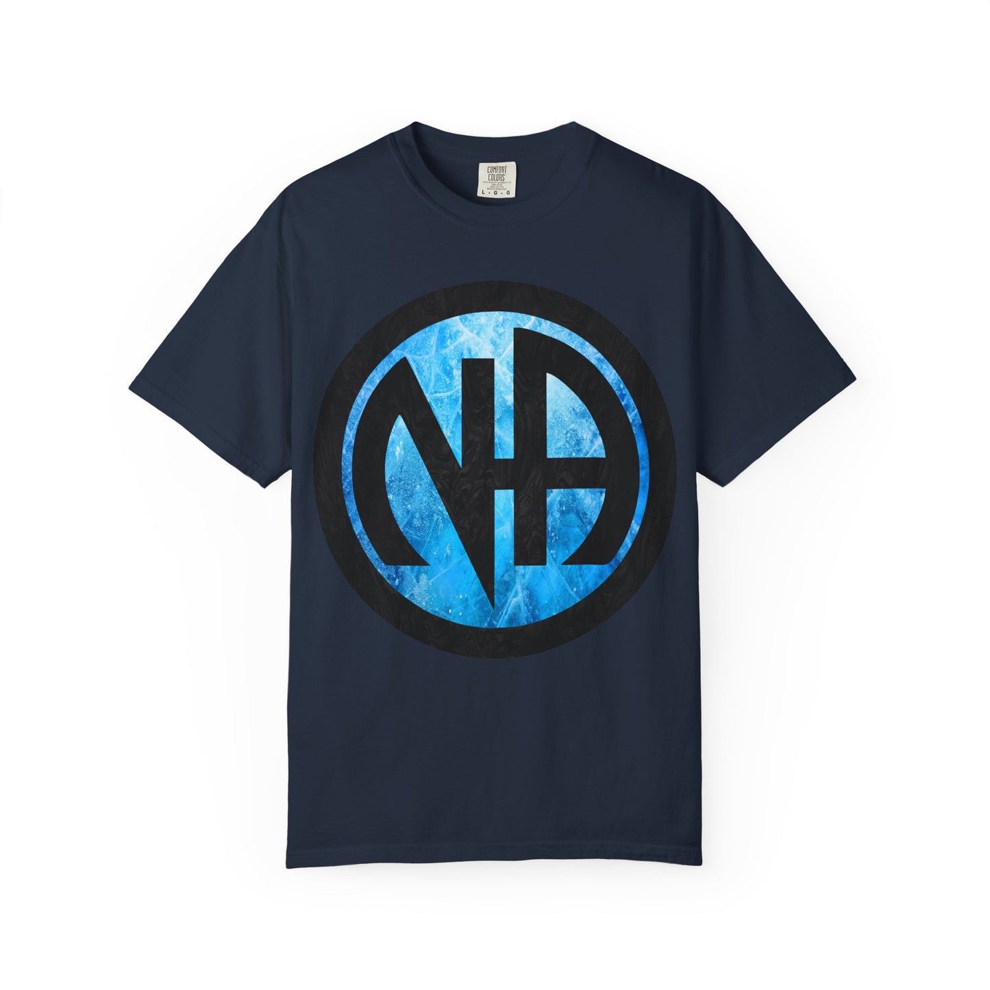 Narcotics Anonymous NA Logo – Blue Ice & Black Recovery Symbol Art T-Shirt, Recovery T-Shirt
