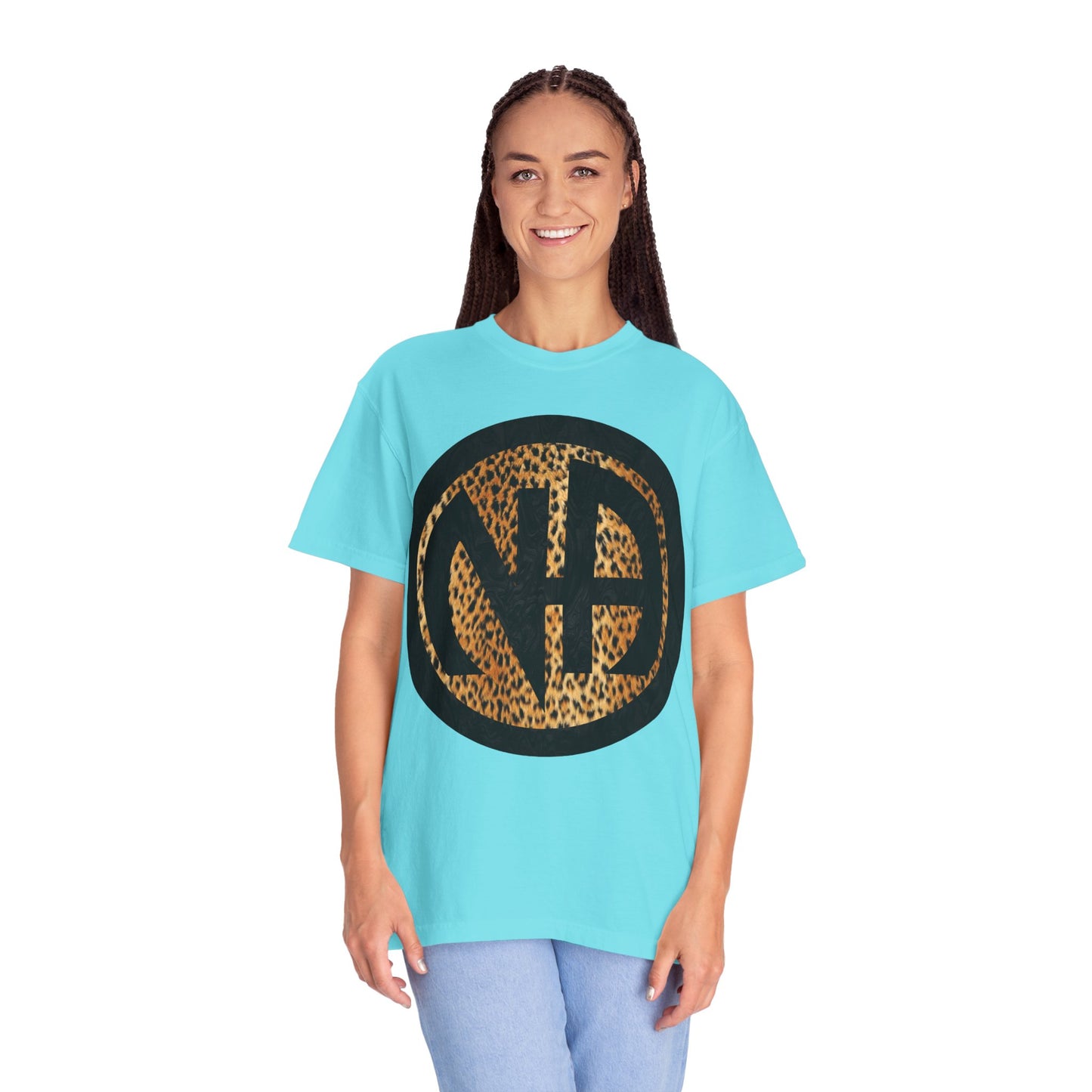 Narcotics Anonymous NA Logo – Leopard Print Recovery Symbol Art T-Shirt, Recovery T-Shirt
