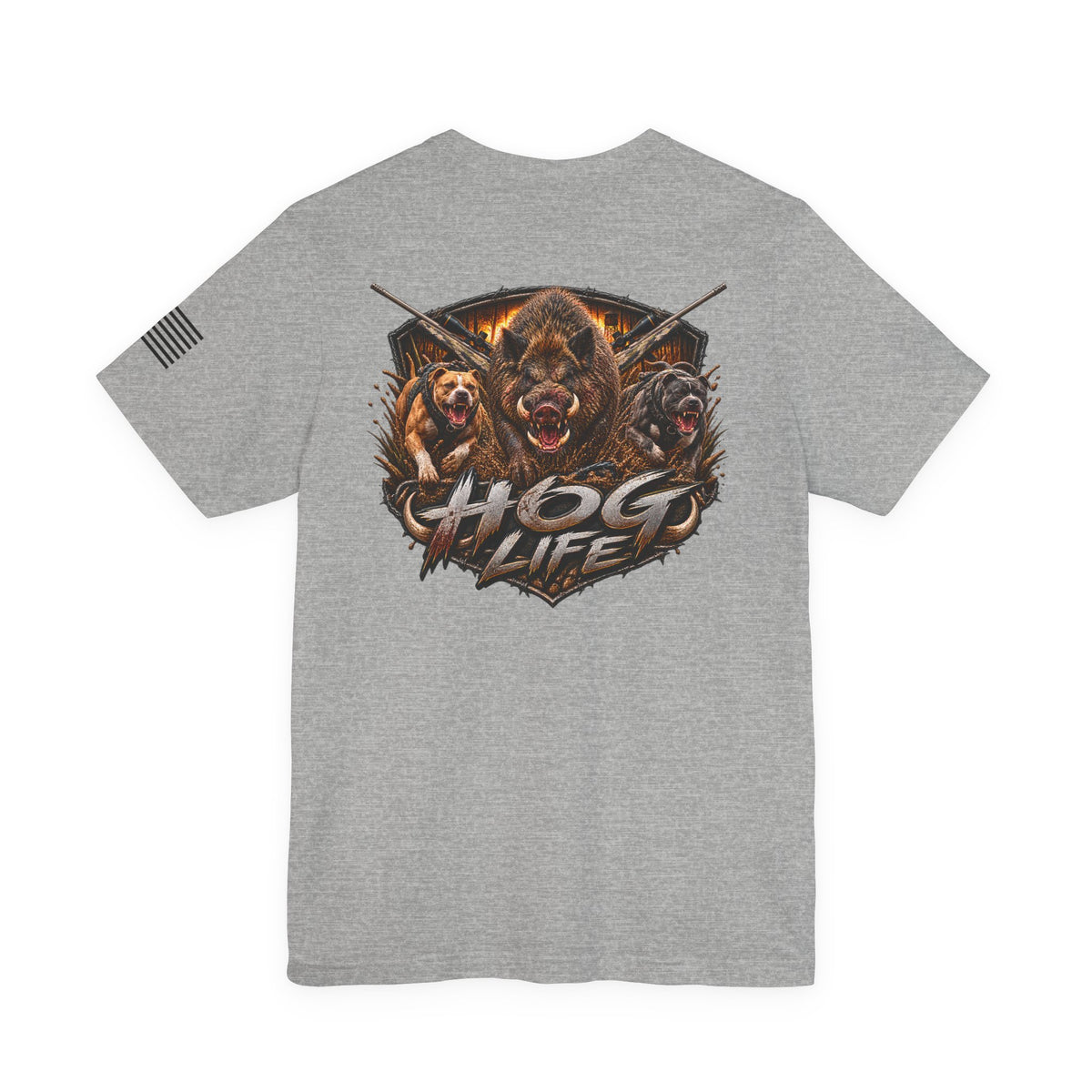 Hog Life Wild Boar Hunting T-Shirt – WRAEVN OUTDOORS Hog Hunter Tee