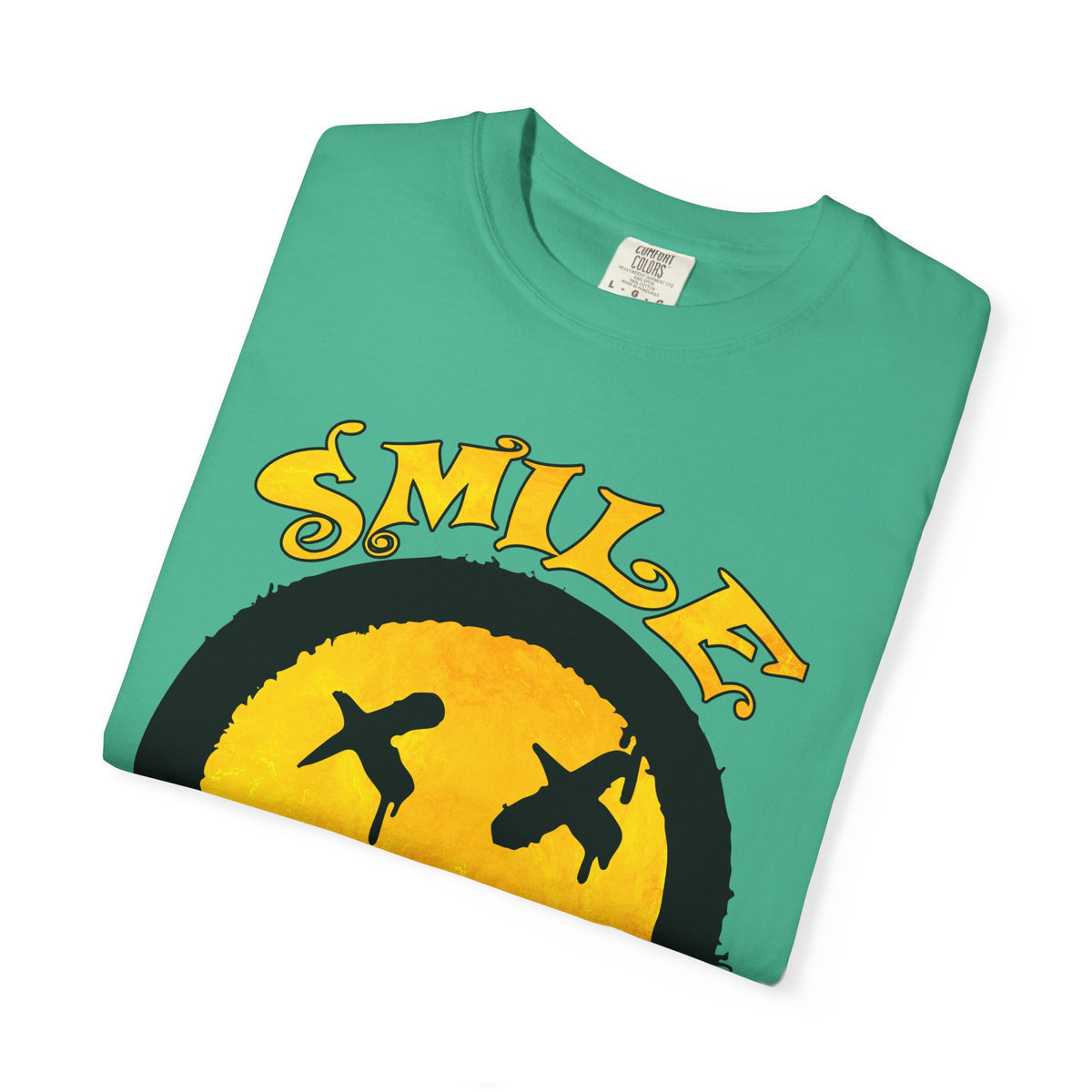 Smiley Face Unisex T-shirt - Embrace Positivity, Casual Wear, Gift for Friends, Mood Lifting Apparel, Fun Graphic Tee