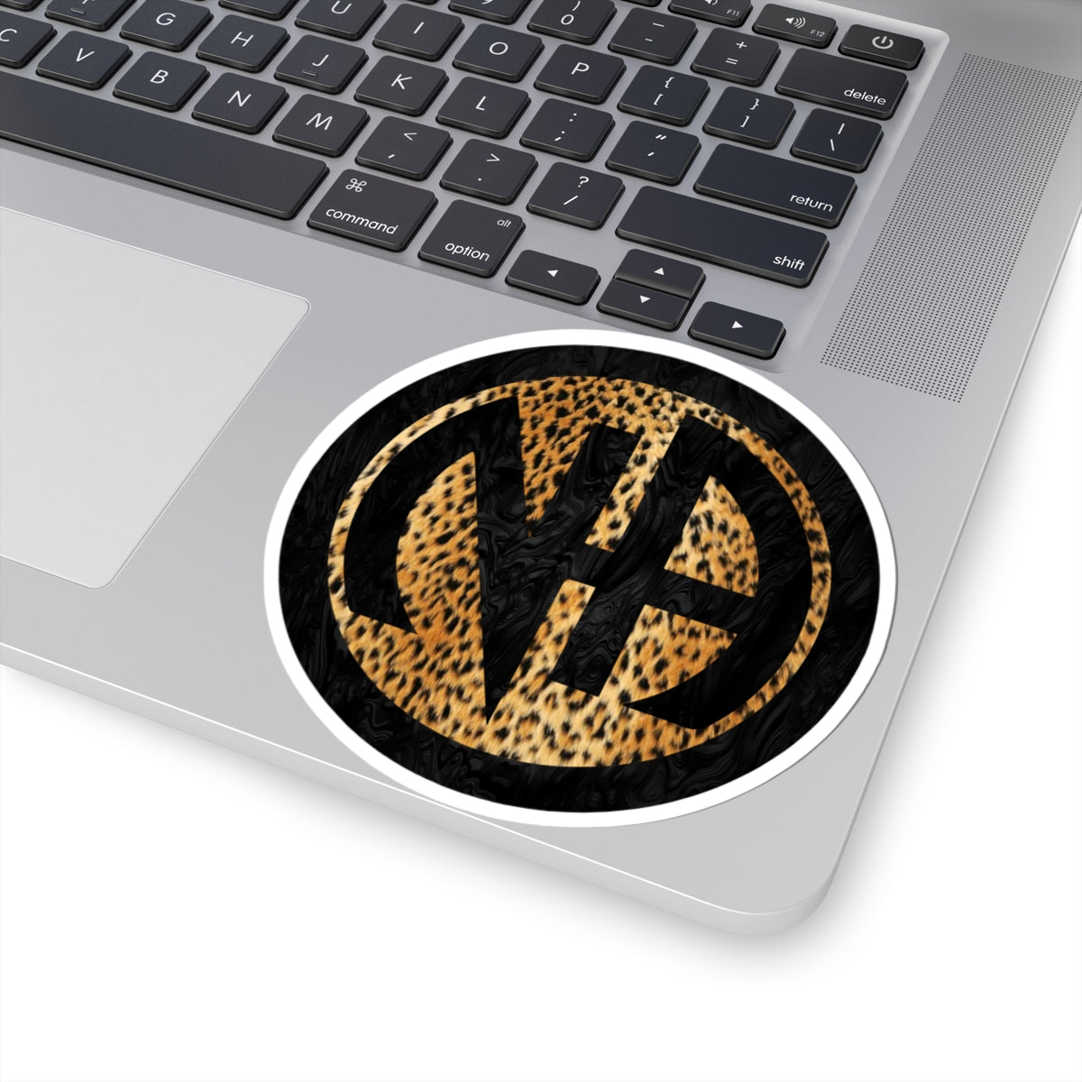 Leopard Print Narcotics Anonymous Symbol Sticker – Bold Recovery Support ArtKiss-Cut Stickers
