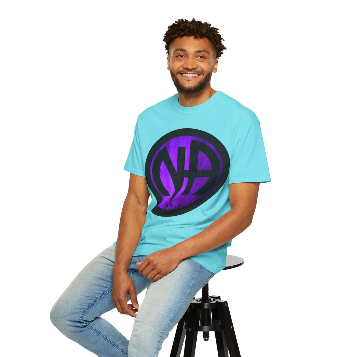 Narcotics Anonymous NA Logo – Purple & Black Recovery Symbol Art T-Shirt, Recovery T-Shirt