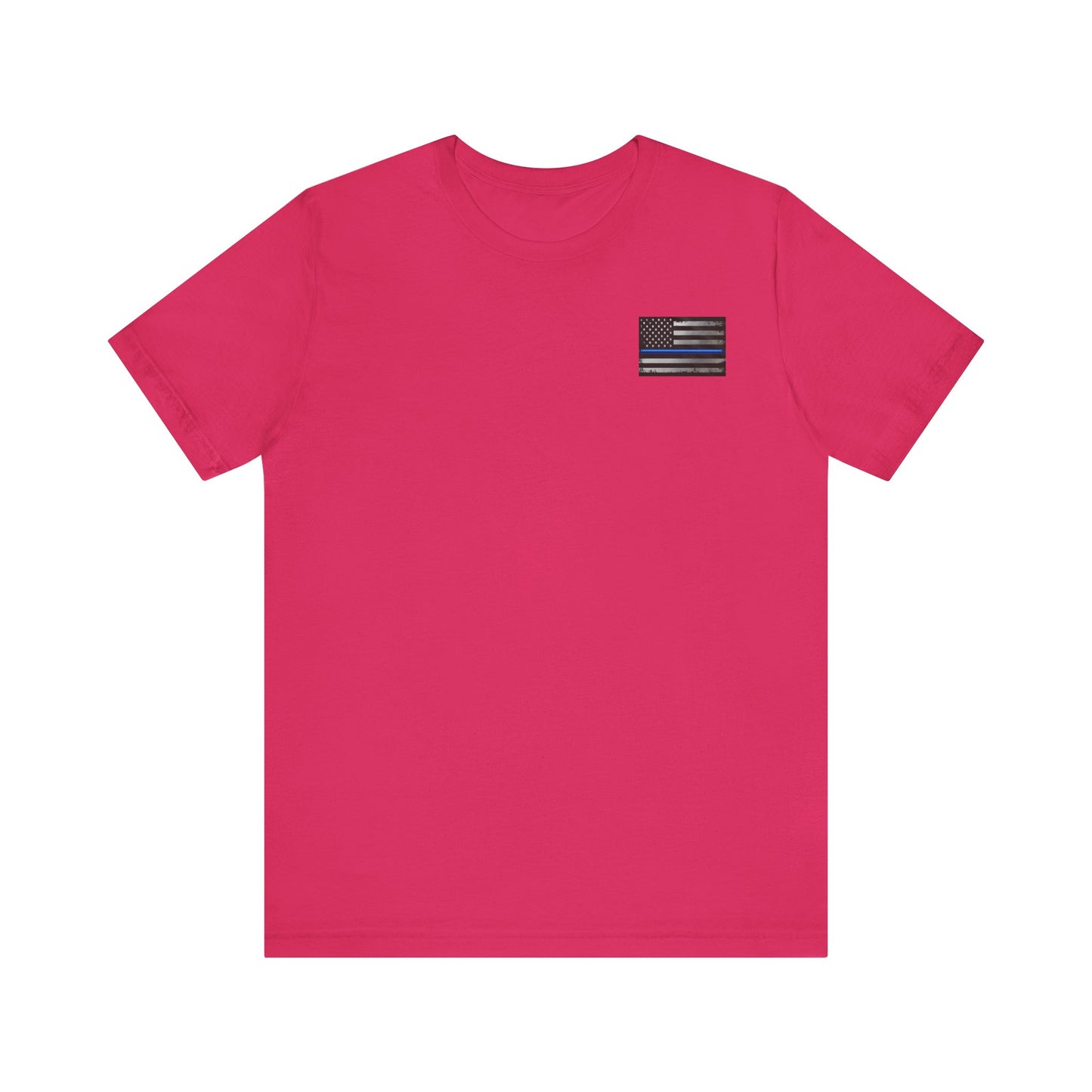 K9 Blue Line Paw Print Tee