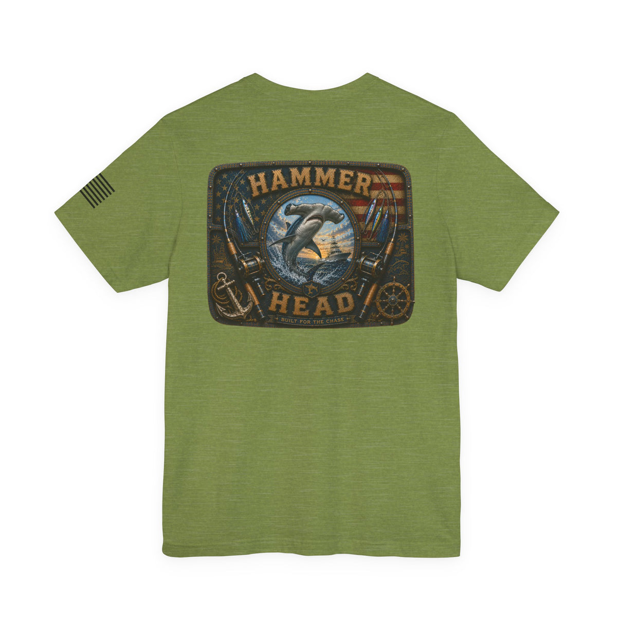 Hammerhead Life Shark Fishing T-Shirt – WRAEVN OUTDOORS Offshore Angler Tee