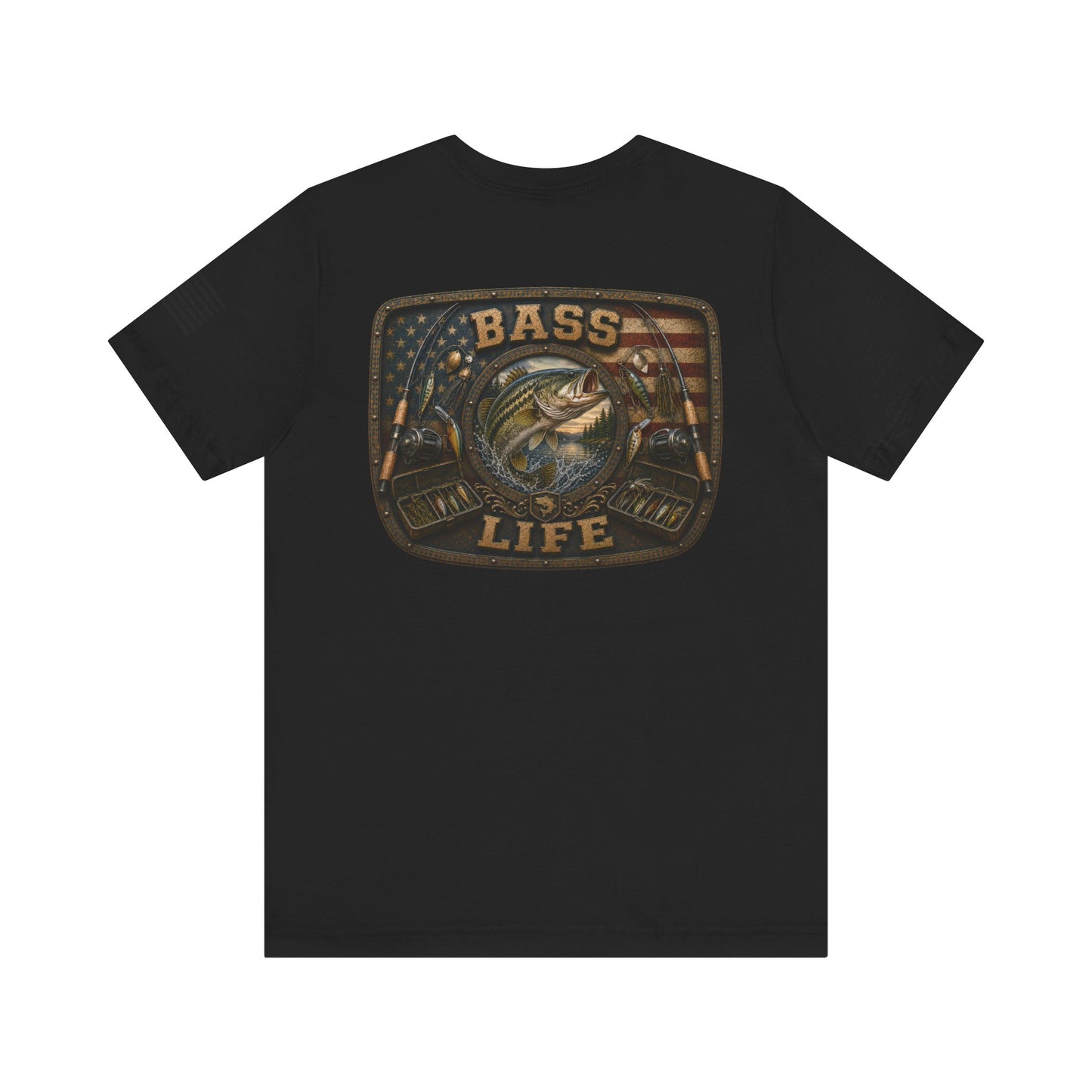 Bass Life Largemouth Bass Fishing T-Shirt – WRAEVN OUTDOORS Angler Tee
