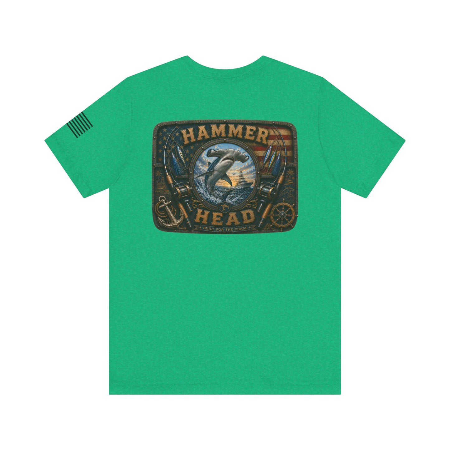 Hammerhead Life Shark Fishing T-Shirt – WRAEVN OUTDOORS Offshore Angler Tee