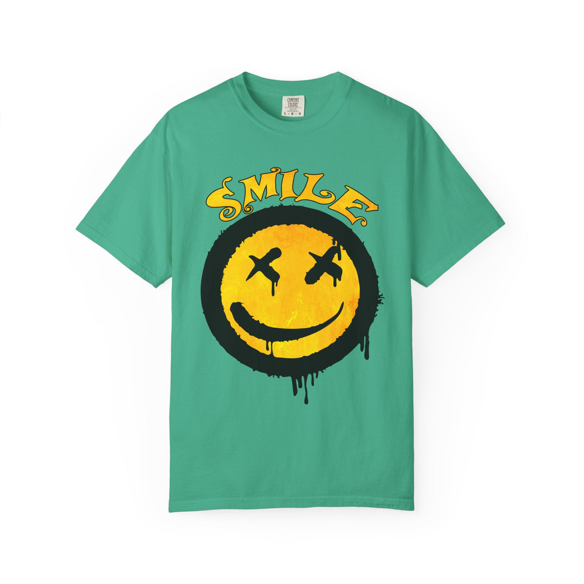 Smiley Face Unisex T-shirt - Embrace Positivity, Casual Wear, Gift for Friends, Mood Lifting Apparel, Fun Graphic Tee