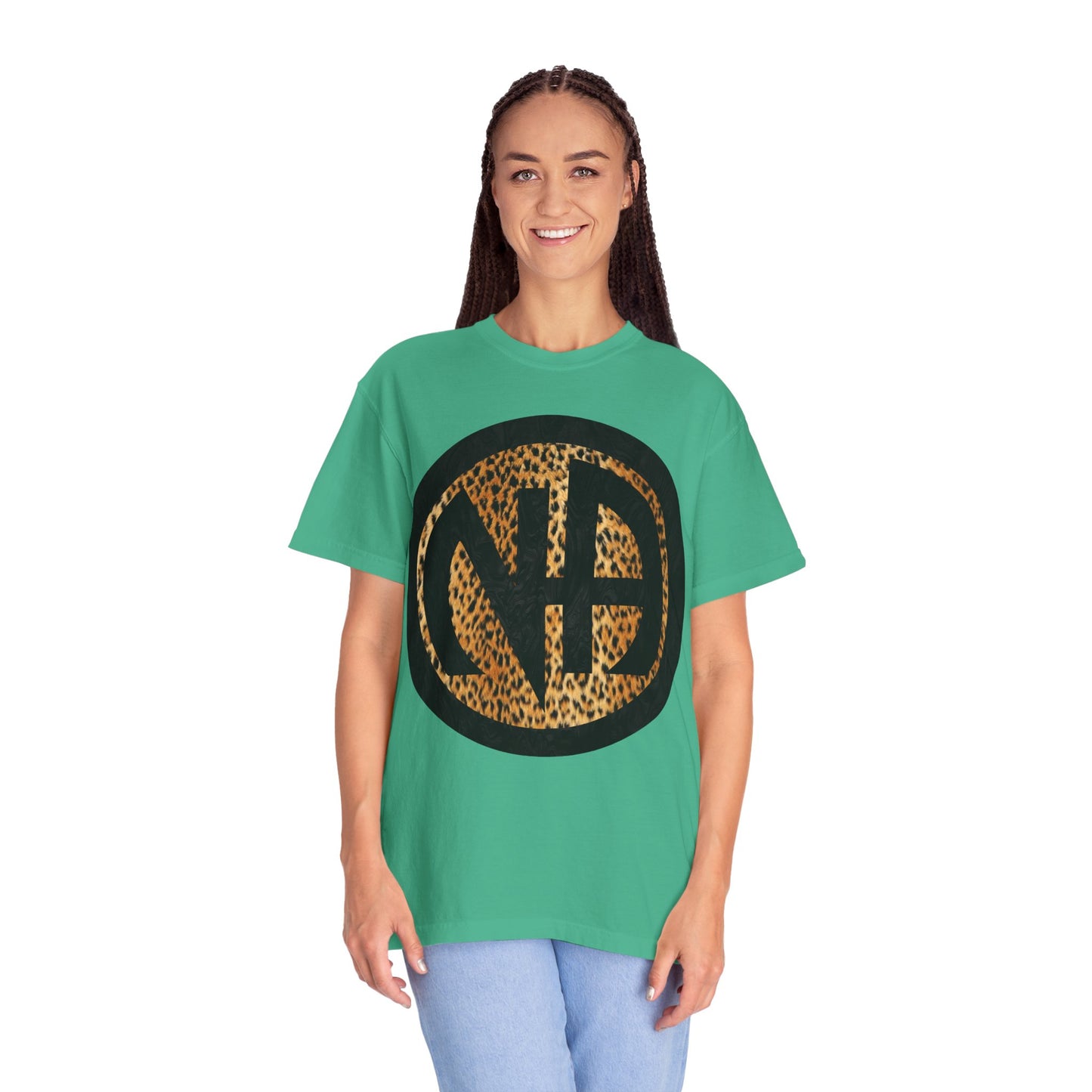 Narcotics Anonymous NA Logo – Leopard Print Recovery Symbol Art T-Shirt, Recovery T-Shirt