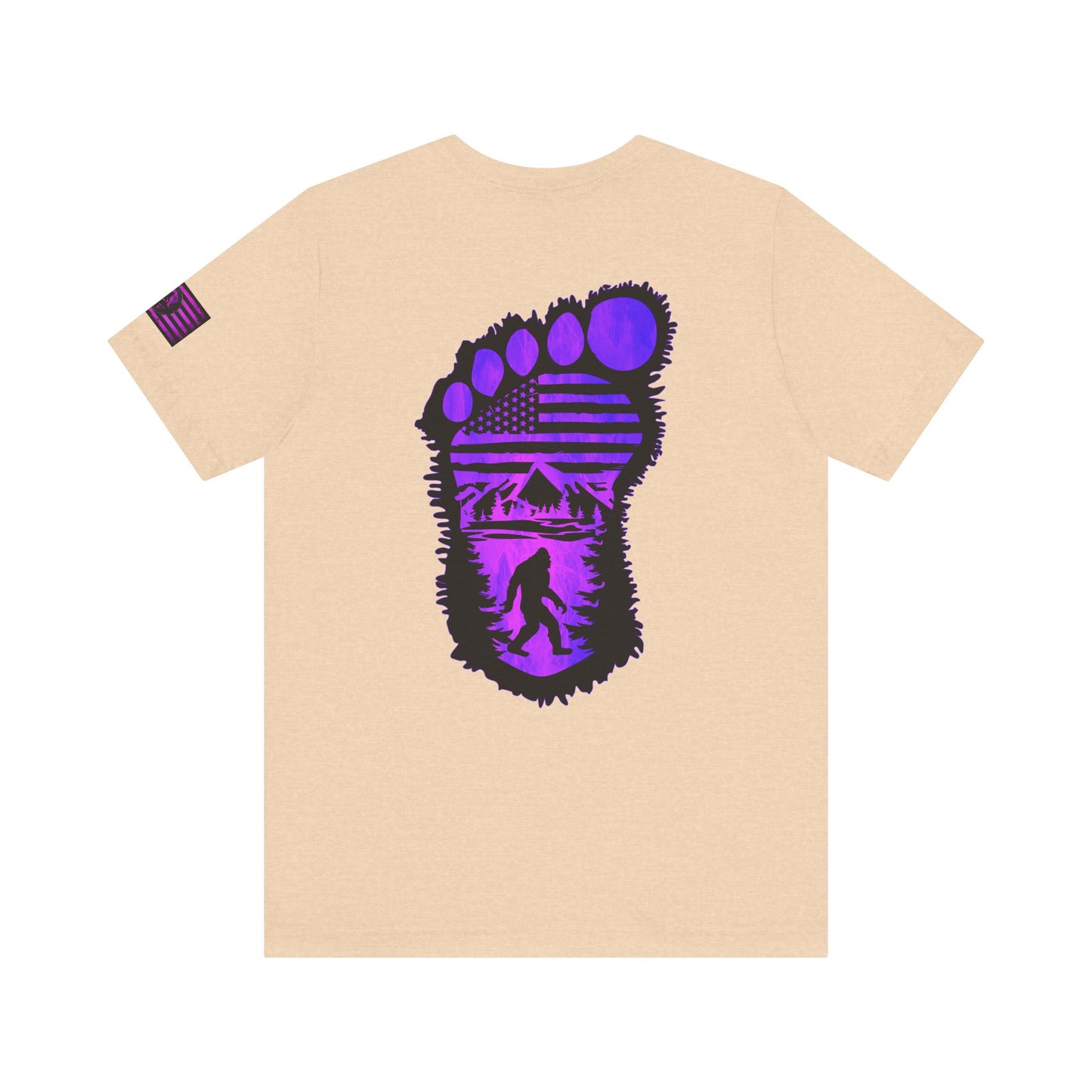 Bigfoot Adventure Unisex Tee, Retro Graphic Shirt, Nature Lover Gift, Camping Shirt, Outdoorsy Apparel, Summer Style