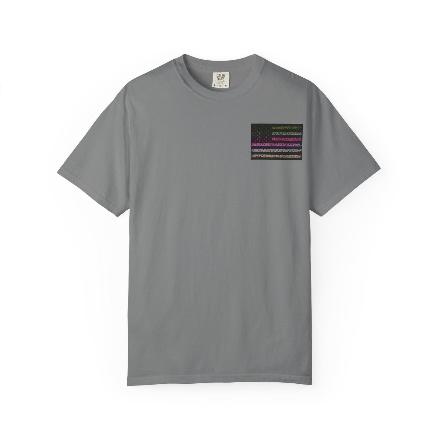 Trout Life T-Shirt — Fishing Graphic Tee with Trout & American Flag