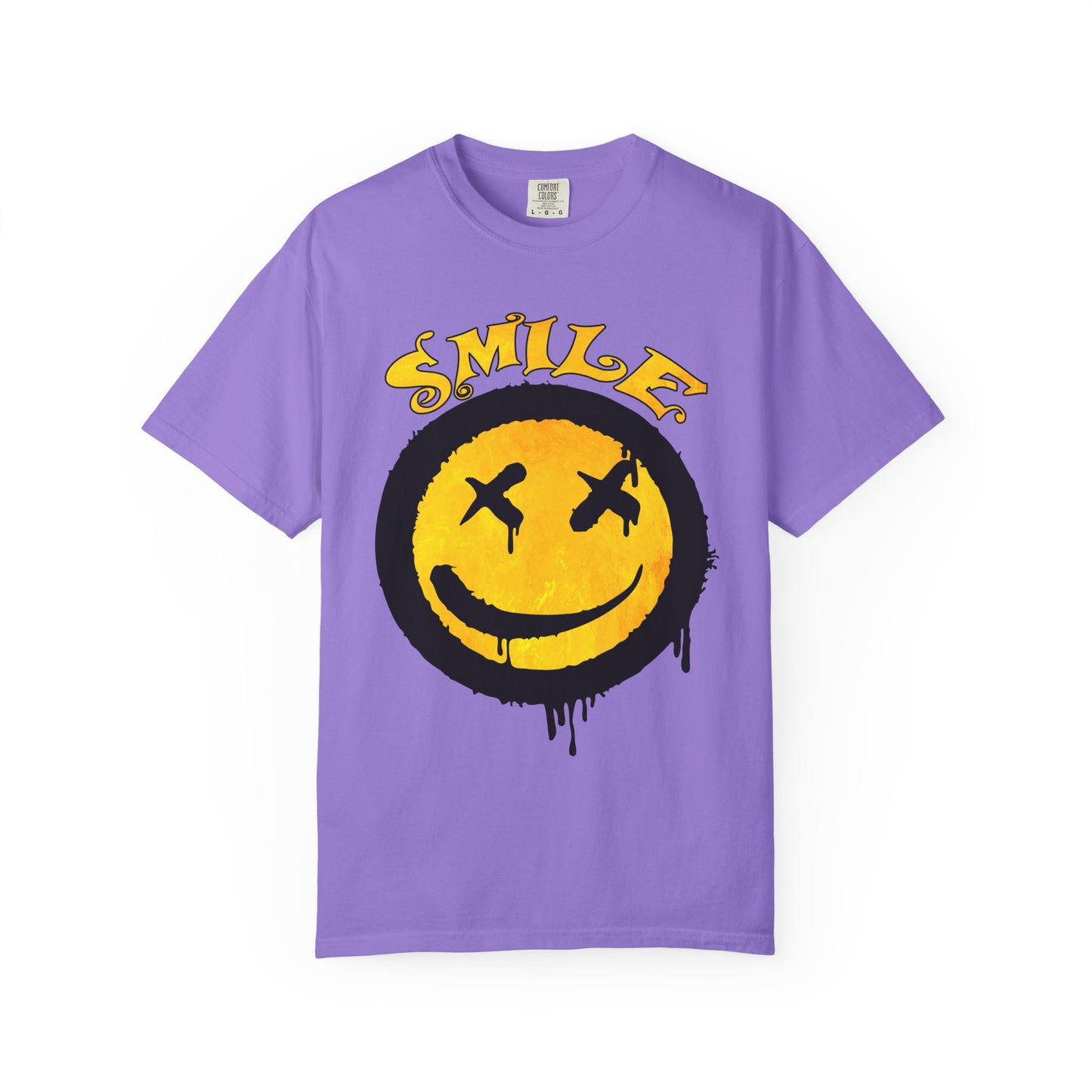 Smiley Face Unisex T-shirt - Embrace Positivity, Casual Wear, Gift for Friends, Mood Lifting Apparel, Fun Graphic Tee