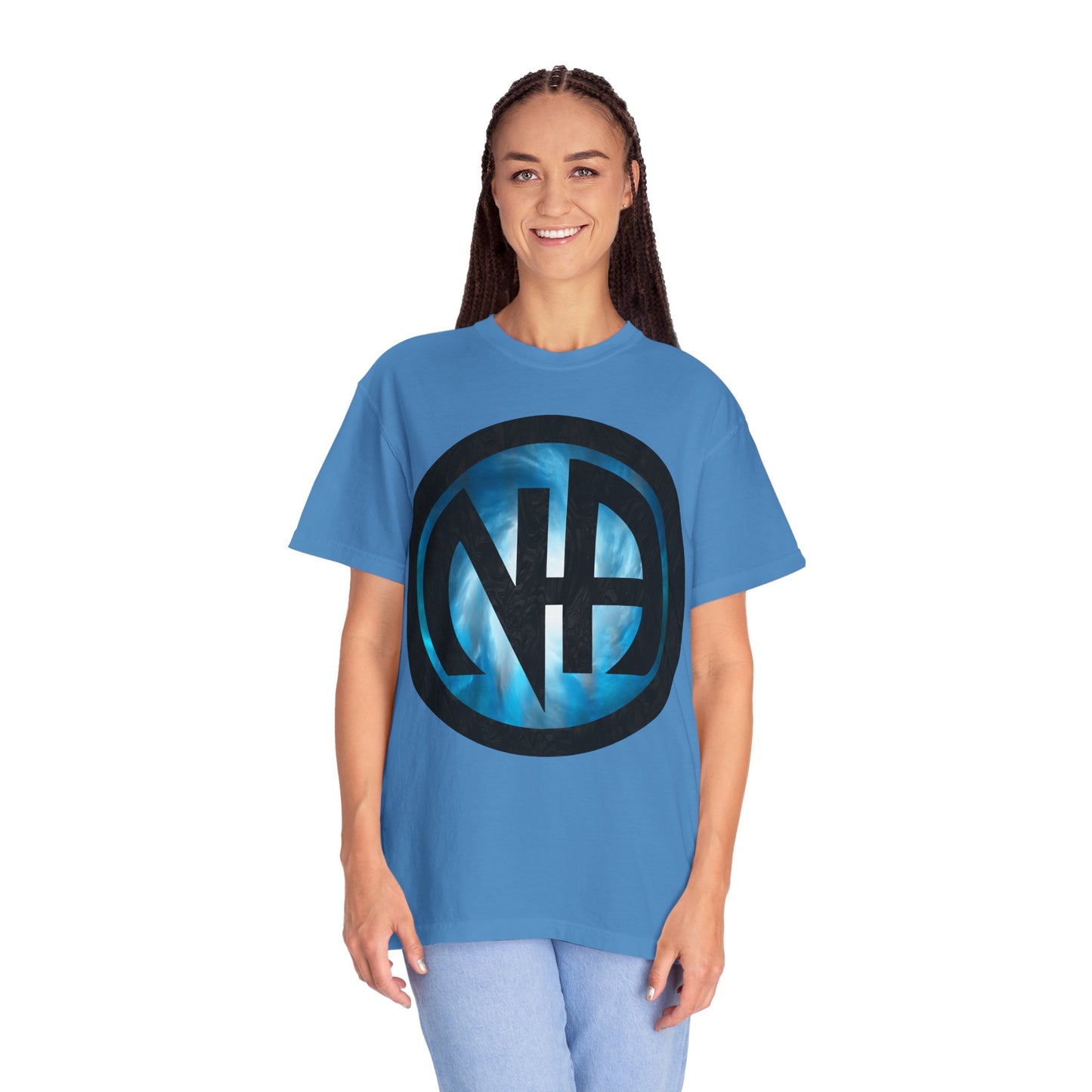 Narcotics Anonymous NA Logo – Cloud & Black Recovery Symbol Art T-Shirt, Recovery T-Shirt