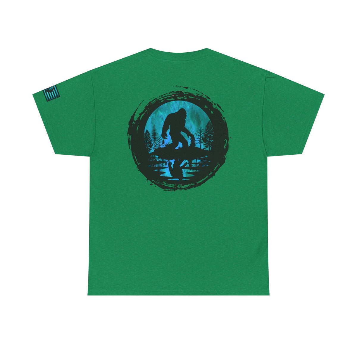 Bigfoot Adventure Unisex Heavy Cotton Tee – Perfect for Outdoorsy Souls, Nature Lovers, Hiking, Camping, Gifts