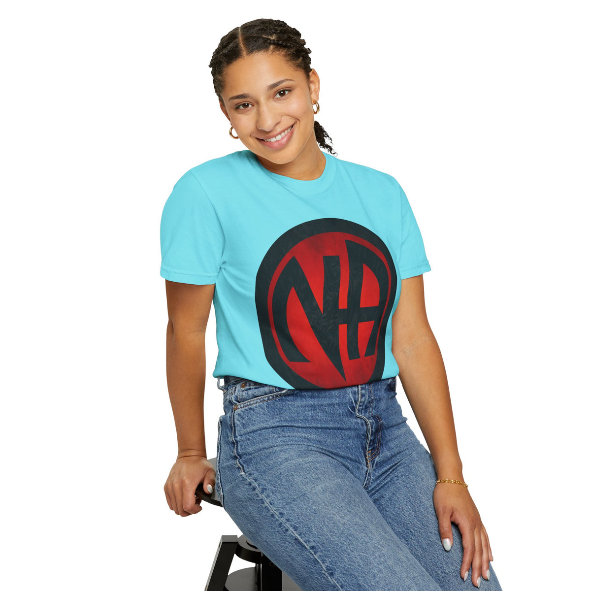 Narcotics Anonymous NA Logo – Red & Black Recovery Symbol Art T-Shirt, Recovery T-Shirt