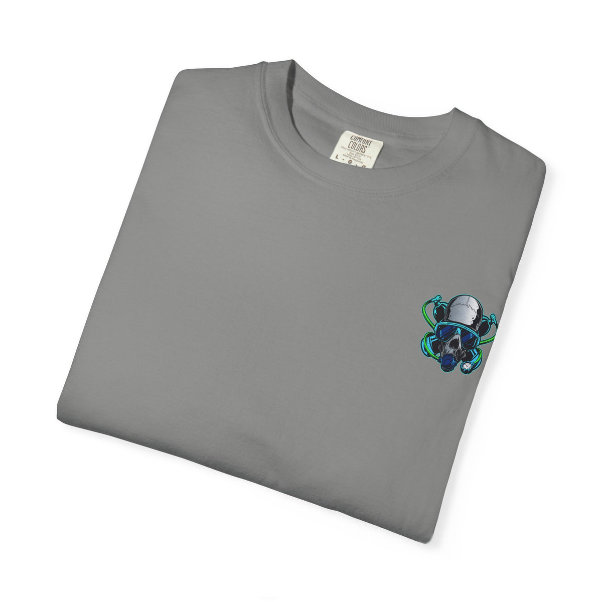 Scuba Skull Unisex T-shirt, Dive Flag Tee, Diving Shirt, Ocean Lover Gift, Beach Wear
