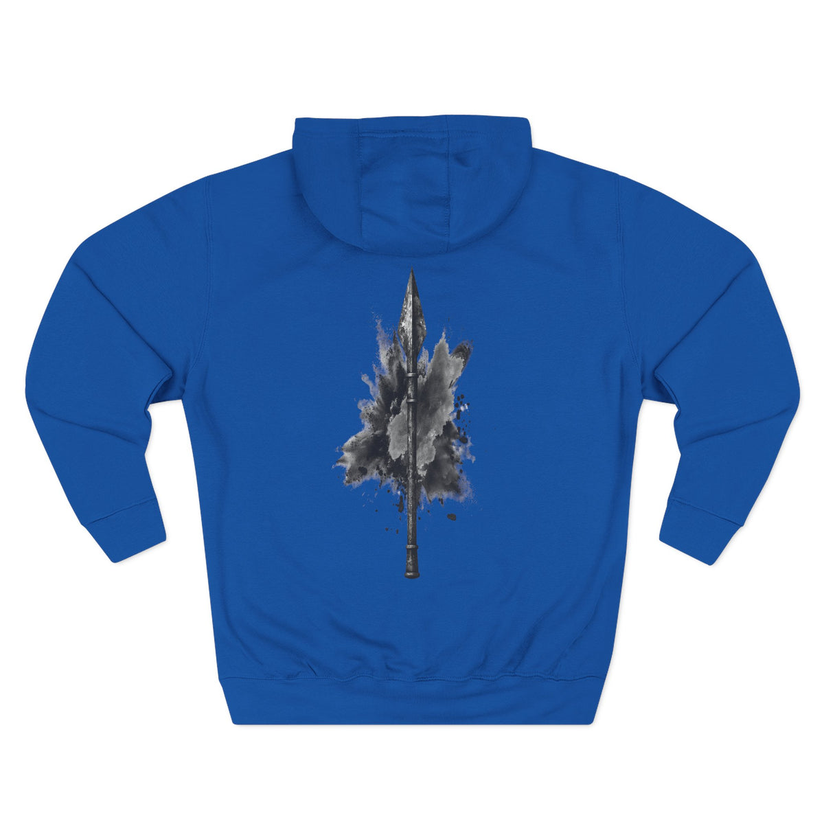 Three-Panel Fleece Hoodie Spartan Warrior