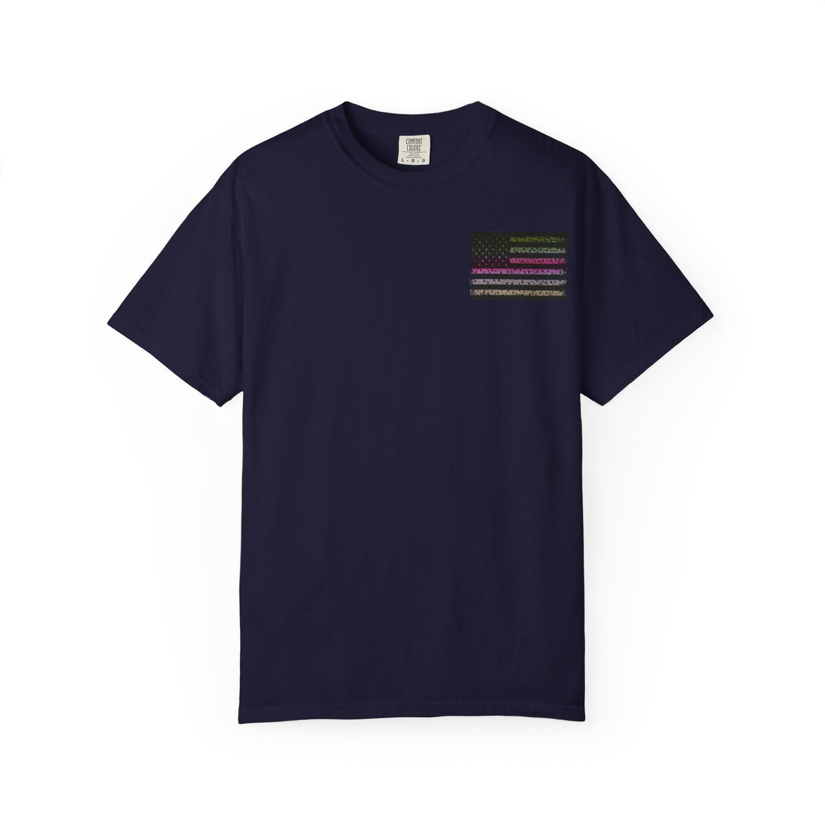 Trout Life T-Shirt — Fishing Graphic Tee with Trout & American Flag